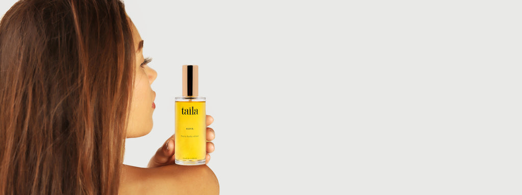 Botanical moisturizing body oil rooted in Ayurveda