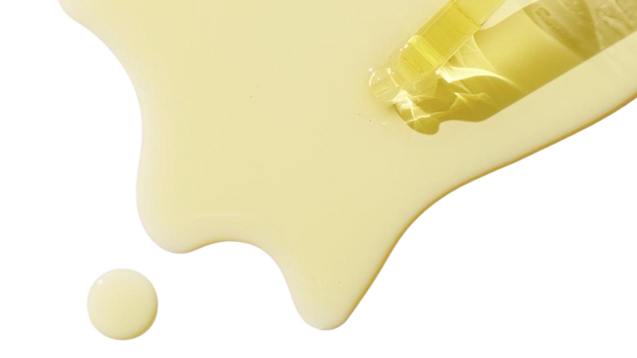 A detailed macro texture shot of taïla PRANA Face Oil showcasing a lightweight, golden, fluid botanical serum, overlaid with five-star verified customer reviews highlighting its brightness and skin-balancing performance.